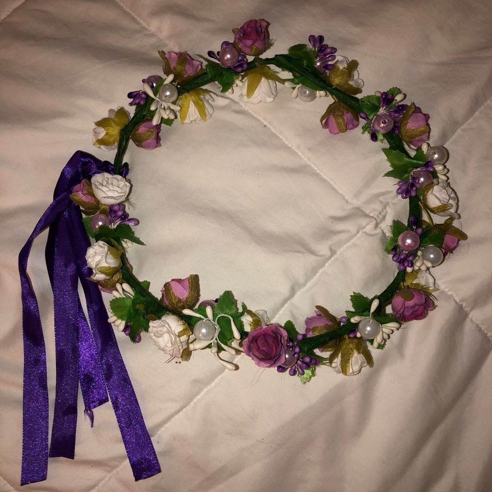 Floral headband